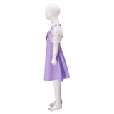 Kids Melanie Martinez K 12 Dress K-12 Purple Dress Cosplay Costume White Embroider Sleeves