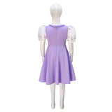 Kids Melanie Martinez K 12 Dress K-12 Purple Dress Cosplay Costume White Embroider Sleeves