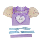 K-12 Purple Dress Melanie Martinez K12 Cosplay Costume K-12 Crybaby Dress For Adult