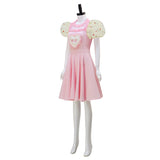 K 12 Dress K-12 Tour Melanie Martinez Cosplay Costume Pink Dress Yellow Sleeve Version