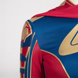 Kamala Khan Cosplay Costume 2023 Captain Woman Bodysuit Supergirl Halloween Suit