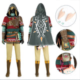 The Legend of Zelda Cosplay Link Hylian Tunic Suit Halloween Game Costume