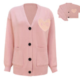 Melanie Martinez K 12 Cardigan K12 Crybaby Pink Sweater Cosplay Costume Black Buttons