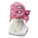 Melanie Martinez Portals Mask K 12 CryBaby Cosplay Pink Mask Halloween 3D Printed Mask