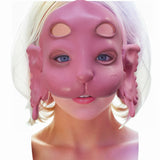 Melanie Martinez Portals Mask K 12 CryBaby Cosplay Pink Mask Halloween 3D Printed Mask