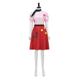 Hazbin Hotel Niffty Cosplay Costume Anime Niffty Pink Dress Halloween Suit BEcostume