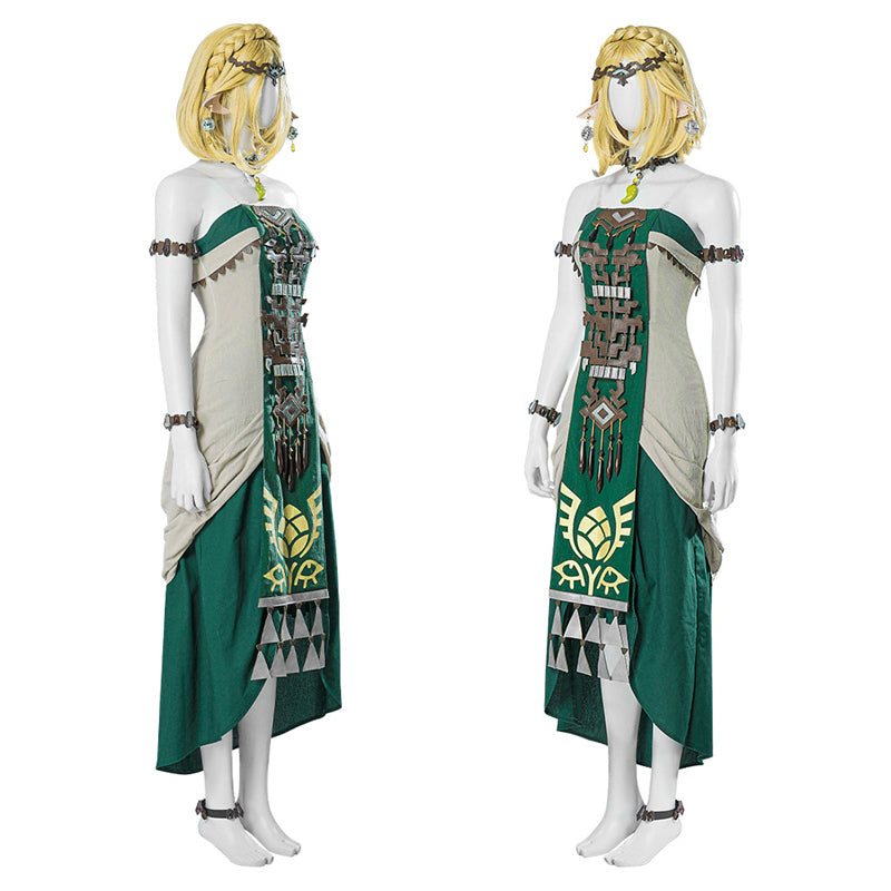 princess zelda zonai dress Princess Zelda Zonai Dress The Legend of Zelda: Tears of the Kingdom C Becostume