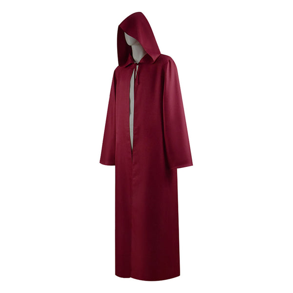 Red Jedi Robe Star Wars Jedi Cloak Hooded Halloween Cape – Becostume