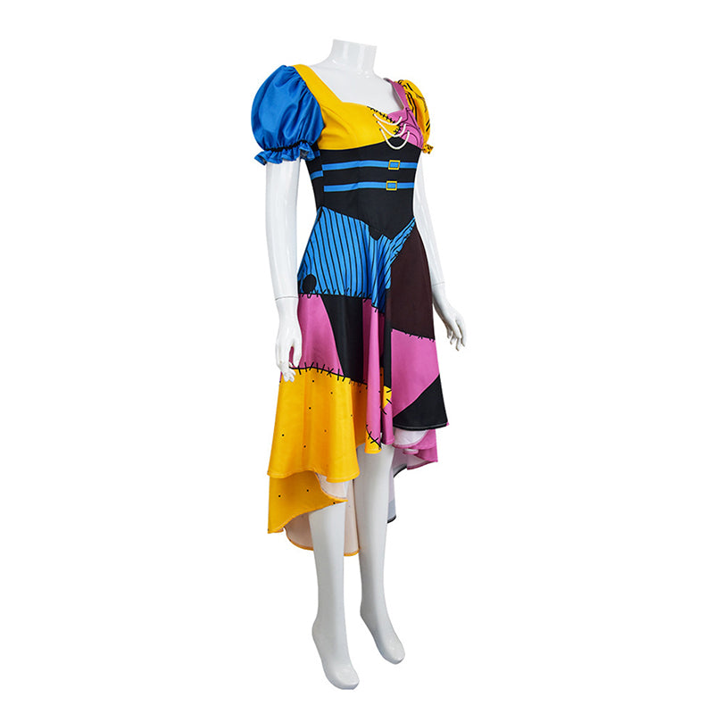 nightmare before christmas party dress Adult Sally Dress - The Nightmare Before Christmas, Multi, Medium
