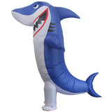Shark Inflatable Costume Adults Halloween Funny Inflatable Costumes Becostume