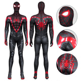 Spider man 2 PS5 Suit Spider-Man Miles Morales Cosplay Costume Halloween Spiderman Jumpsuit