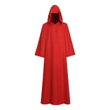 Shadow Wizard Money Gang Costume Robe with Hooded Red Halloween Cloak BEcostume