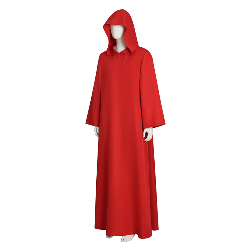 Shadow Wizard Money Gang Costume Robe with Hooded Red Halloween Cloak ...