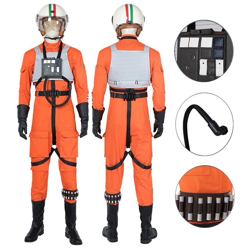 Game Star Wars: Squadrons Cosplay Costume Fighter Flight Suit Uniform ...