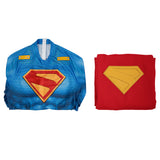 Superman Cosplay Costume 2025 Printed Superman Cosplay Superhero Jumpsuit Becostume