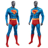 Superman Cosplay Costume 2025 Printed Superman Cosplay Superhero Jumpsuit Becostume