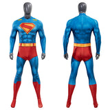 Superman Cosplay Costume 2025 Printed Superman Cosplay Superhero Jumpsuit Becostume