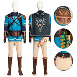 The Legend of Zelda Cosplay Tears of the Kingdom Link Costume Game Suit