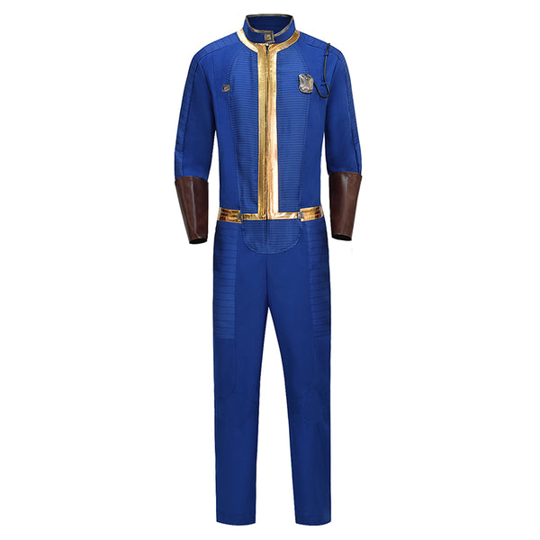 Vault 111 Jumpsuit Fallout Vault Cosplay Costume Vault Dweller Suit Ha ...