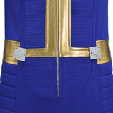 Vault 75 Jumpsuit Fallout Vault Cosplay Costume Vault Dweller Blue Jumpsuit Halloween Suit