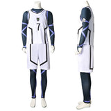 Blue Lock Jersey Anime Blue Lock White Outfit Football Uniform Cosplay Costumes