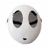 Women Shy Guy Mask Adults Mario Shy Guy Face Cosplay Mask White Resin Mask BEcostume