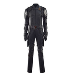 Black Widow Cosplay Yelena Belova Costume Black Vest Bodysuit Outfit Halloween Party Suit