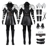 Young Sephiroth Cosplay FF7EC Sephiroth Costume Final Fantasy Sephiroth Halloween Leather Suit BEcostume