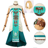 Princess Zelda Zonai Dress The Legend of Zelda: Tears of the Kingdom Cosplay Costume