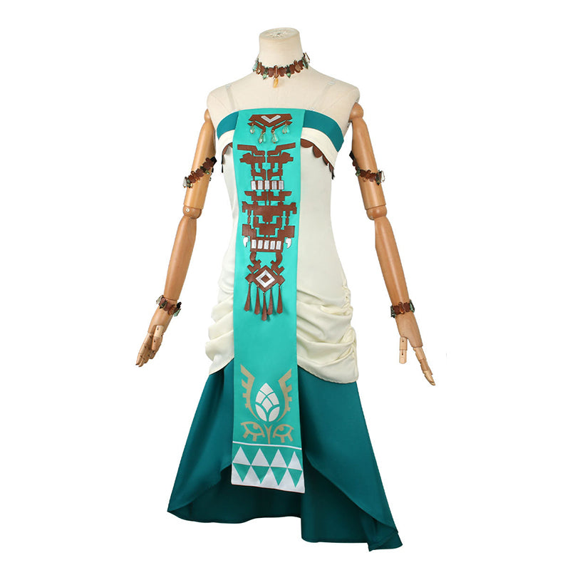 Princess Zelda Zonai Dress The Legend of Zelda: Tears of the Kingdom C – Becostume Princess Zelda Zonai Dress The Legend of Zelda: Tears of the Kingdom C – Becostume