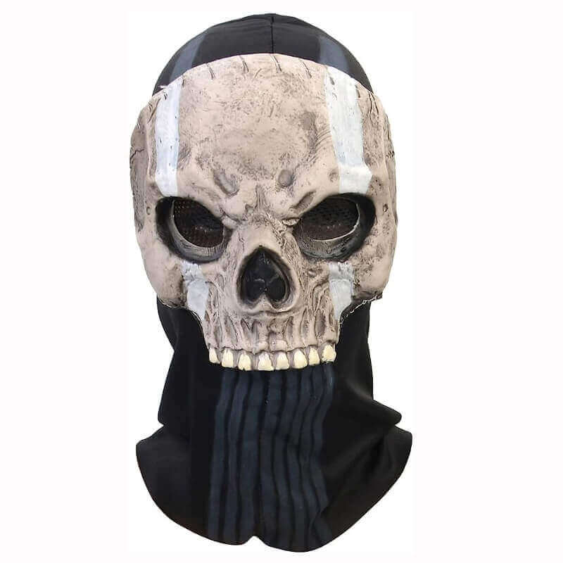  greitenty Cod Ghost Mask MW2 Skull Skeleton Latex Full