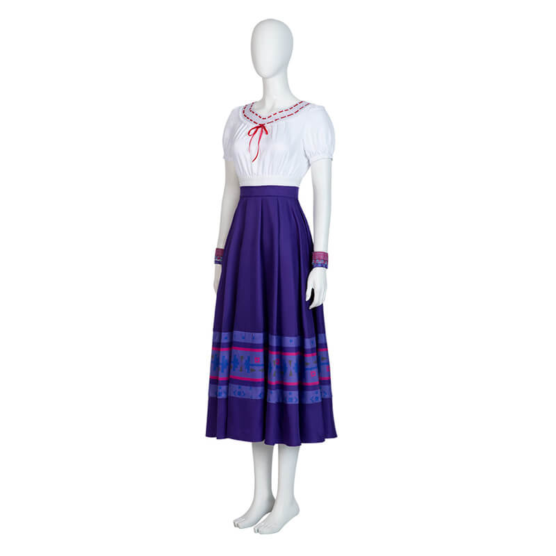 encanto dress Luisa Encanto Costume Adults Luisa Madrigal Dress Cosplay Costumes for – Becostume