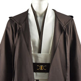 Becostume Star Wars Jedi Tunic Cosplay Costume Adult Hooded Robe Uniform Halloween Suit