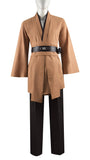 Becostume Star Wars Obi Wan Kenobi Jedi Tunic Cosplay Costume Brown Version