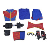 Captain Man Costume Henry Danger Costume Halloween Suit Cosplay Outfit BEcostume