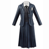 Kids Wednesday Uniform 2022 Wednesday Addams Cosplay Outfit 2022 Becostume